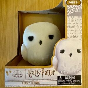 Wizarding World Harry Potter Furry Hedwig Collectible Figure - New in Box